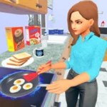 virtual families rich life 3d android application logo